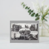 Fünf Szenen aus Oxford England Vintag Postkarte (Stehend Vorderseite)