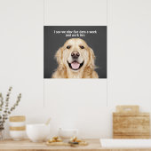 FÜNF TAGE IN DER WOCHE SPIELEN POSTER (Küche)