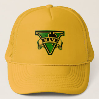 Fünf Truckerkappe
