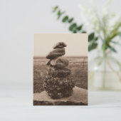 Fünf Tugenden des Zen Postkarte (Stehend Vorderseite)