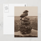Fünf Tugenden des Zen Postkarte (Vorne/Hinten)
