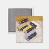 Fünf Uhr Magnet (Vorderseite/Rückseite)