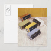 Fünf Uhr Postkarte (Vorne/Hinten)