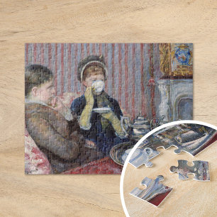 Fünf Uhr Tee   Mary Cassatt Puzzle