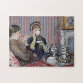 Fünf Uhr Tee | Mary Cassatt Puzzle (Horizontal)