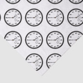 FÜNF UHR-UHR SEIDENPAPIER (Ausschnitt)