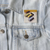 Fünf Uhren Button (Beispiel)