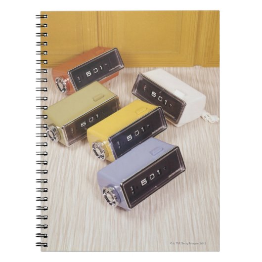 Fünf Uhren Notizblock (Vorderseite)