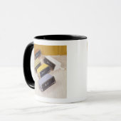 Fünf Uhren Tasse (Vorderseite Links)