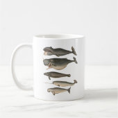 Fünf Vintage Wale Kaffeetasse (Links)