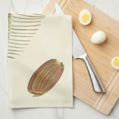 Fünf von einer Art Seashells Handtuch (Viertel Falte)