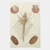 Fünf von einer Art Seashells Handtuch (Vertikal)