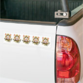 FÜNF Wappen von Kopenhagen Autoaufkleber (Auf Lkw)