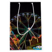Funfair nachts mittlere geschenktüte (Vorderseite)