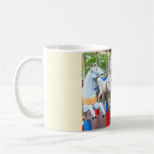 Funfair Pferde Kaffeetasse (Links)