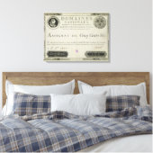 fünfhundert livres Banknote, 19. Juni 1791 Leinwanddruck (Insitu (Schlafzimmer))