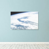 Fünfjährige Eisberge in der Nähe der Insel Süd-Geo Leinwanddruck (Insitu (Holzboden))