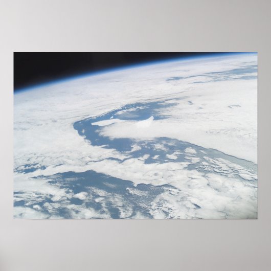 Fünfjährige Eisberge in der Nähe der Insel Süd-Geo Poster (Vorne)