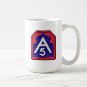Fünfte 5. Armee samt Houston Veterans Veterans Vet Kaffeetasse