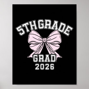 Fünfte 5. Klasse Abschluss 2026 Bow Grundschule Ab Poster