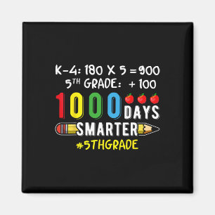 Fünfte 5. Klasse Lehrer Student 100 Schule 1000 Da Magnet