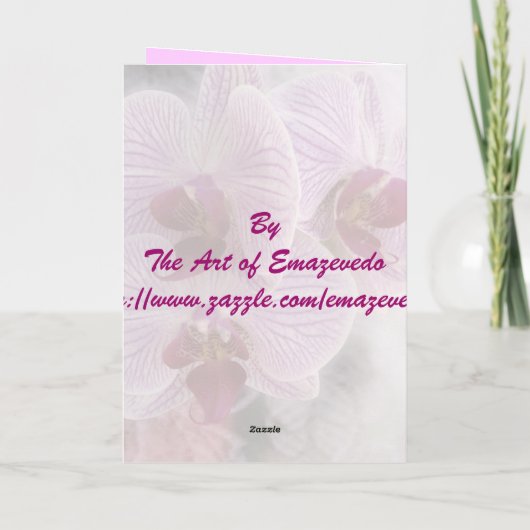 Fünfte Aniversary Karte (Rückseite)