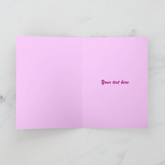 Fünfte Aniversary Karte (Innenseite)