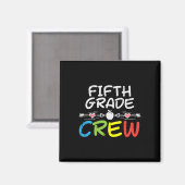 Fünfte Crew Erster Tag der Schülermädchen Magnet (Vorderseite/Rückseite)