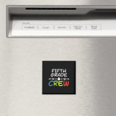 Fünfte Crew Erster Tag der Schülermädchen Magnet (In Situ (Geschirrspüler))