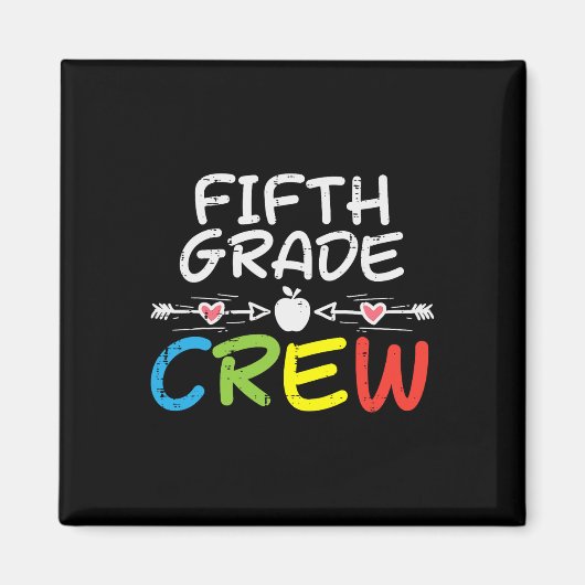 Fünfte Crew Erster Tag der Schülermädchen Magnet (Vorne)