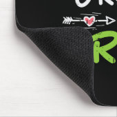 Fünfte Crew Erster Tag der Schülermädchen Mousepad (Ecke)