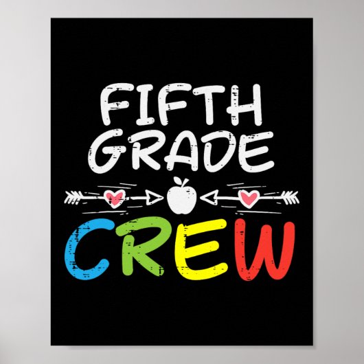 Fünfte Crew Erster Tag der Schülermädchen Poster (Vorne)