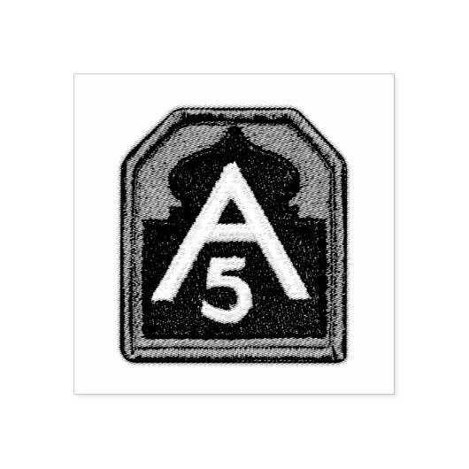 Fünfte fünfte Armee Veterans Vets Northern Command Gummistempel (Prägung)
