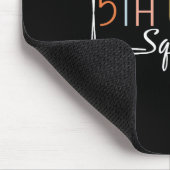 Fünfte Grade Squad Lehrer Kinder 5. Klasse Zurück Mousepad (Ecke)
