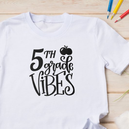 Fünfte Grade Vibes School T-Shirt