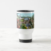 Fünfte heilige Blumen-Mädchen-Tasse Reisebecher (Mittel)