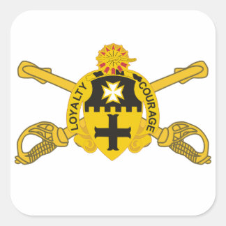 FÜNFTE KABALIERREGIMENT DUI/KROSSED SABERS STICKER