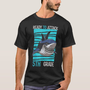 Fünfte Klasse Bereit, die 5. Klasse Schul Tag T an T-Shirt