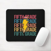 Fünfte Klasse Blitz-Bleistift Retro-Lehrer Bo Mousepad (Mit Mouse)
