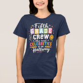 Fünfte-Klasse-Crew Tri-Blend Shirt (Vorderseite)