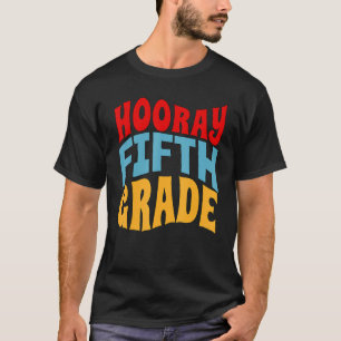 Fünfte Klasse Lehrer Erster Schultag 5. Zurück T-Shirt