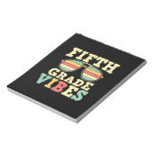 Fünfte Klasse Lehrer Fünfte Klasse Vibes Notizblock (Rotiert)