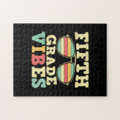 Fünfte Klasse Lehrer Fünfte Klasse Vibes Puzzle (Horizontal)