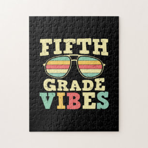 Fünfte Klasse Lehrer Fünfte Klasse Vibes Puzzle