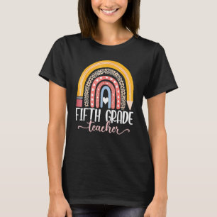 Fünfte Klasse Lehrer Lehrer Liebe Inspirierte Erst T-Shirt