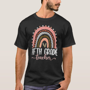 Fünfte Klasse Lehrer Lehrer Liebe Inspirierte Erst T-Shirt