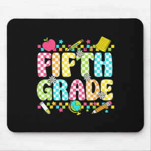 Fünfte Klasse Lehrer Student Groovered zurück Mousepad