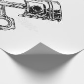 Fünfte Klasse Lehrer zurück zur Schule Geschenkpapier (Ecke)