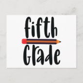 Fünfte Klasse Postkarte (Vorderseite)