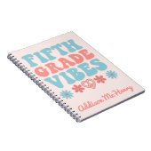 Fünfte Klasse - Rückkehr zum SchulNotebook Notizblock (Rechte Seite)